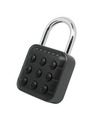 Hængelås m/kode og bluetooth 46 mm zink/stål/ABS